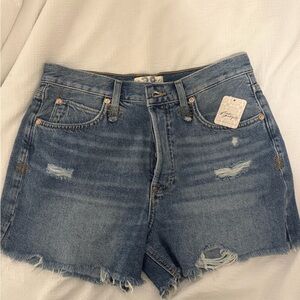 Free People Jean Shorts